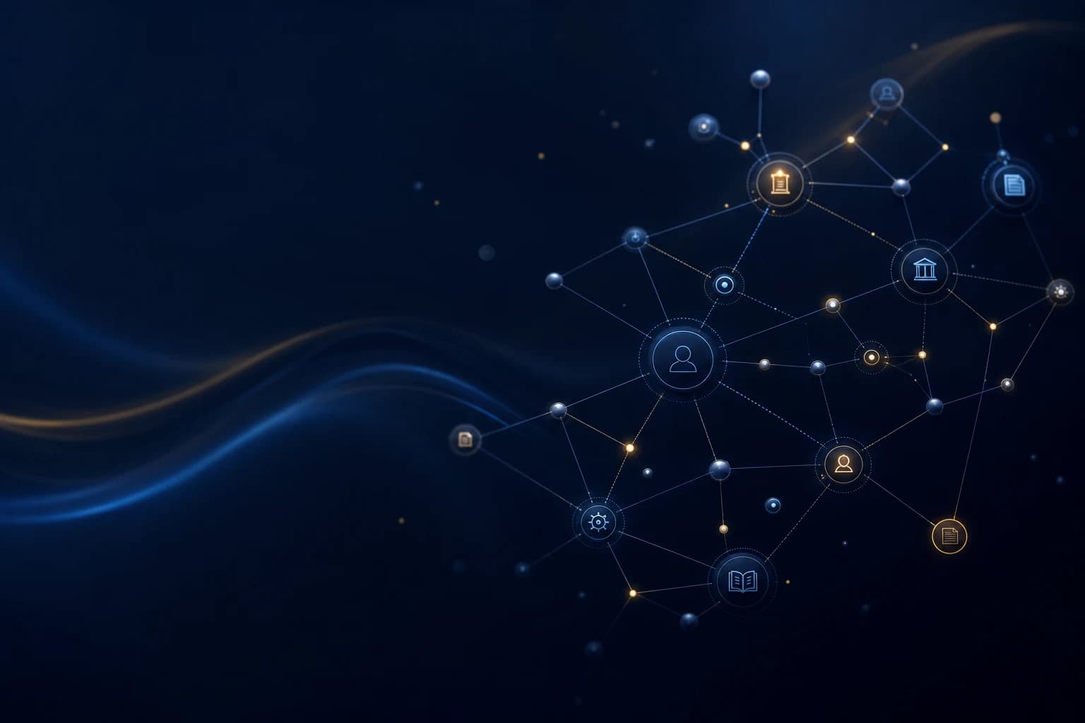 Abstract knowledge graph and structured data visualisation