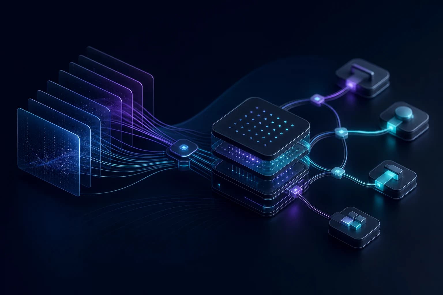 Abstract AI workflow automation and knowledge interface
