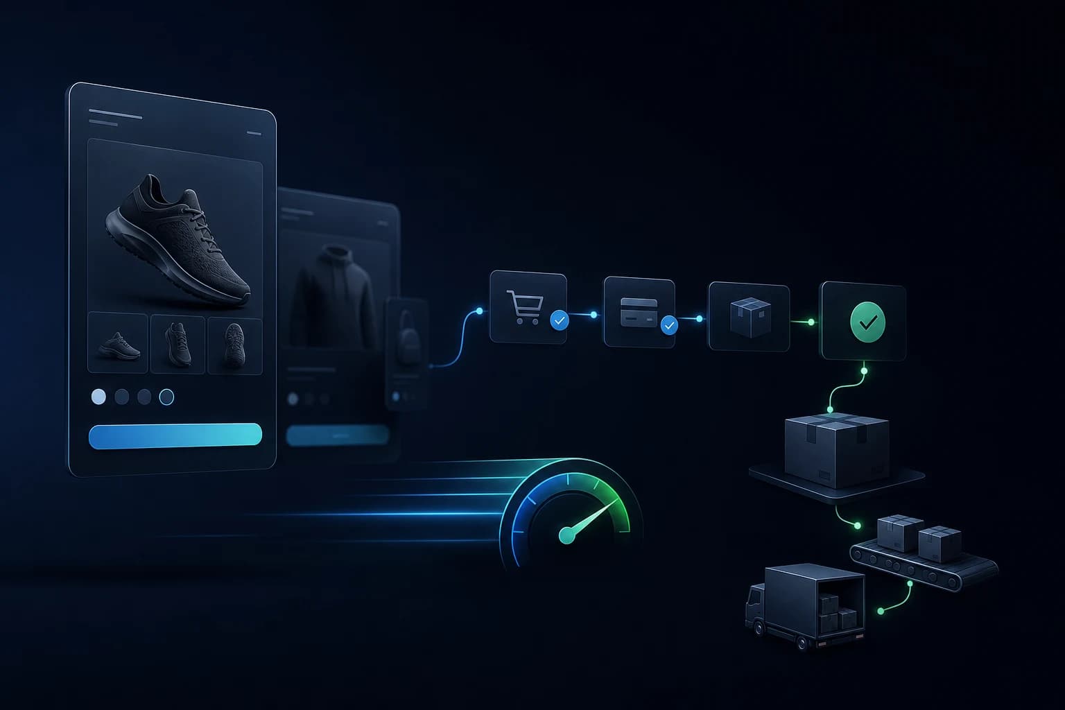Abstract product and checkout optimisation system
